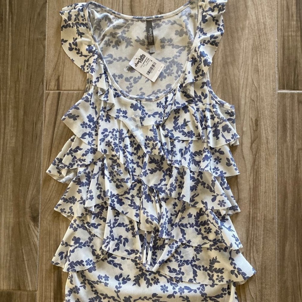 New ruffle top